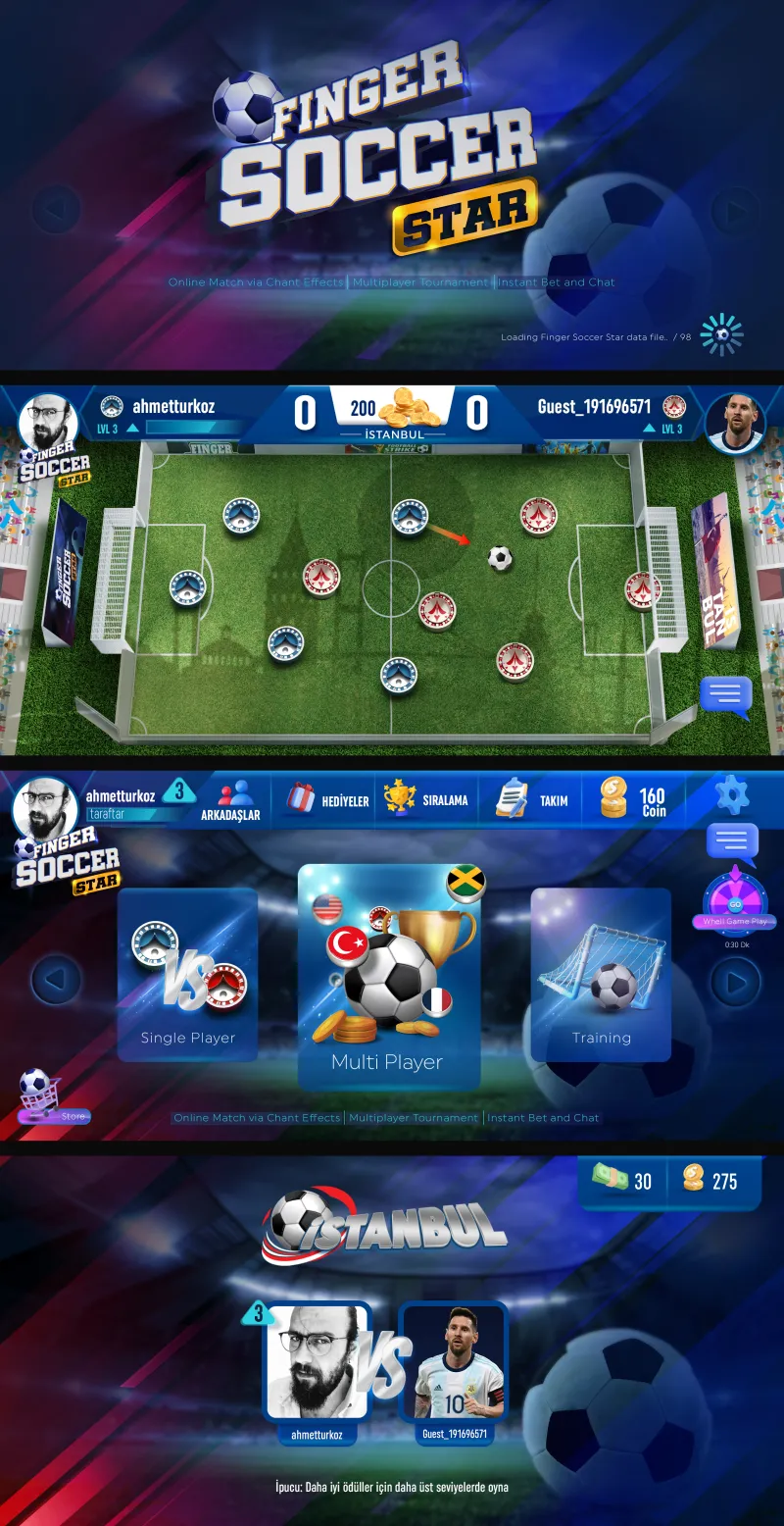 Soccer Mobile Design